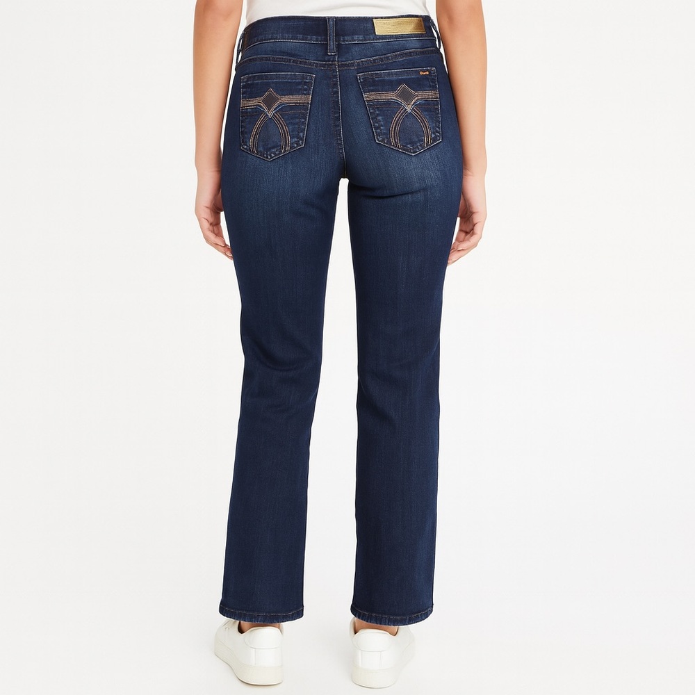 [2] Seven For All Mankind Rocker Slim Mid-Rise Jeans Y2K